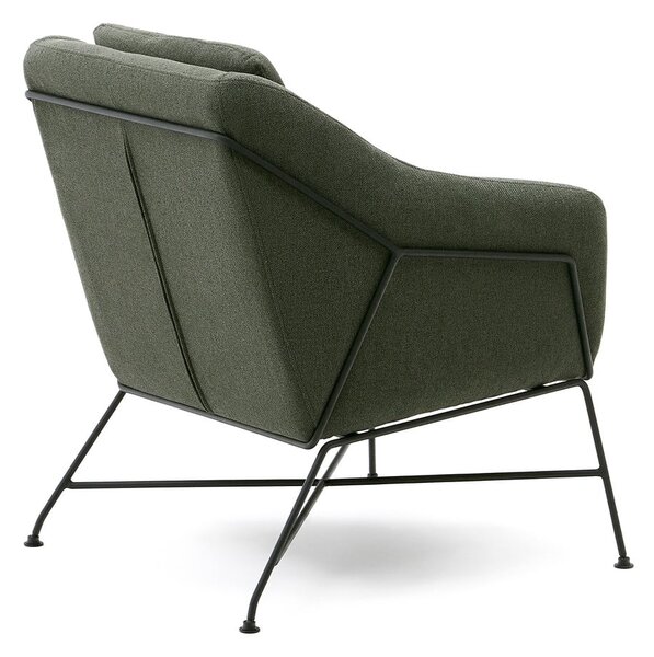 Zelené kreslo Brida – Kave Home