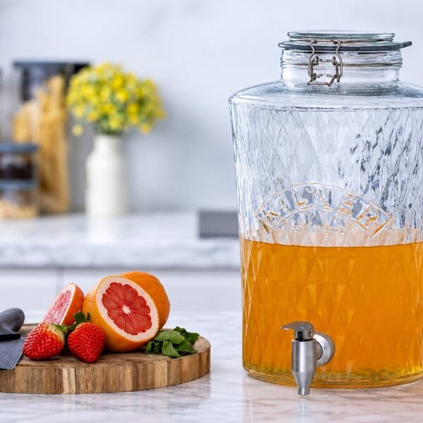 Kilner Súdok s kovovým kohútikom Diamond 8 l