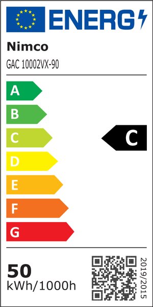Nimco Zrkadlová skrinka s LED osvetlením po obvode 60 cm - GAC 10002VX-90, čierna