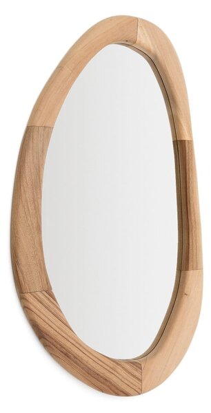 Nástenné zrkadlo s dreveným rámom 60x107 cm Selom – Kave Home