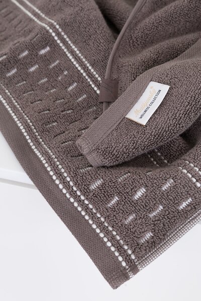 Uterák Porto taupe Hnědá 100% bavlna 50/100