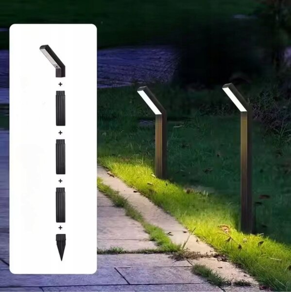 Bezdoteku LEDsolar Mesačná cesta vonkajšie svetlo do zeme 2 ks, bezdrôtové, iPRO, 1,7W, teplá farba