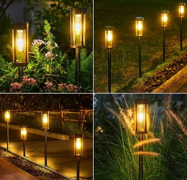 Bezdoteku LEDsolar Tungsten okrúhle na osvetlenie cesty 2 ks, bezdrôtové, iPRO, 1W, teplá farba