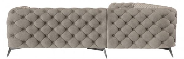 ROHOVÁ SEDAČKA CHESTERFIELD LARISSA PRAVÁ - ĽAVÁ 323 X 264 cm