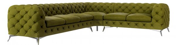 ROHOVÁ SEDAČKA CHESTERFIELD LARISSA PRAVÁ - ĽAVÁ 323 X 264 cm