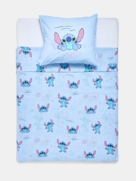 Sinsay - Posteľná súprava Stitch - svetlomodrá