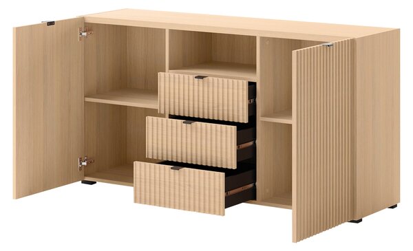 Mirjan24 Komoda Siroti 2D3SZ SR02, Farby: dub vicenza bielený 5903211436192