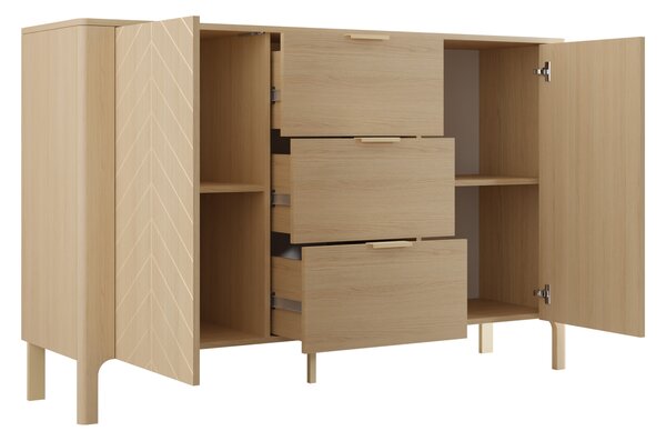 Mirjan24 Komoda Malony ML01, Farby:: Dub Vicenza 5903211468216