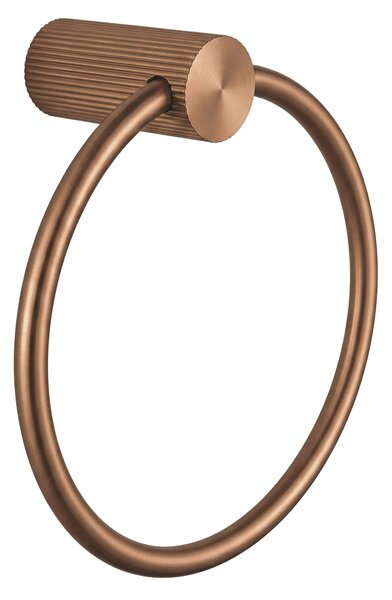 Kúpeľňový vešiak REA SOLO RING 64106, kartáčovaná meď
