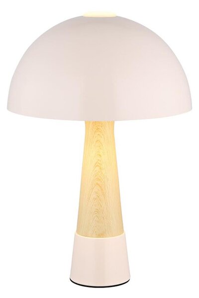 Globo 51570121 - Stolná lampa PAULIN 1xE27ILLU/40W/230V béžová