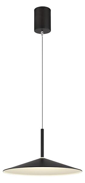 Globo 15635S - LED závesný luster na lanku LAMPONE LED/18W/230V 4000K čierny