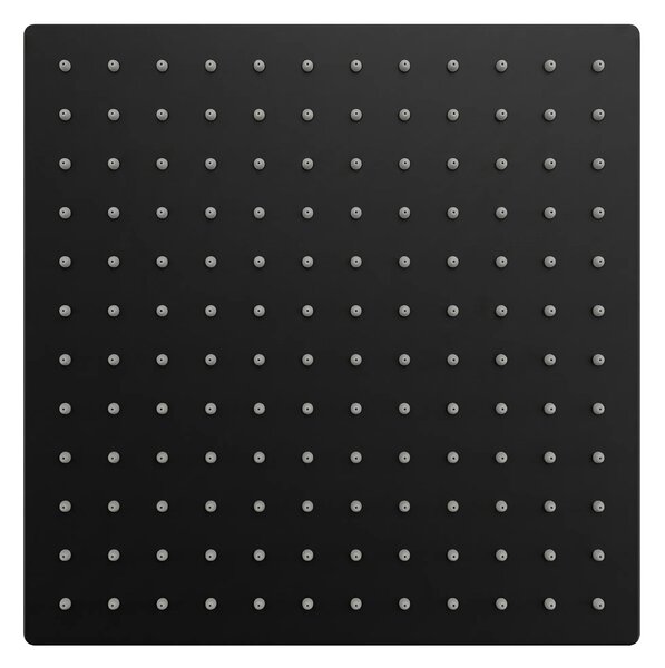 Štvorcová hlavová sprcha REA JS-P015B 30cm čierna