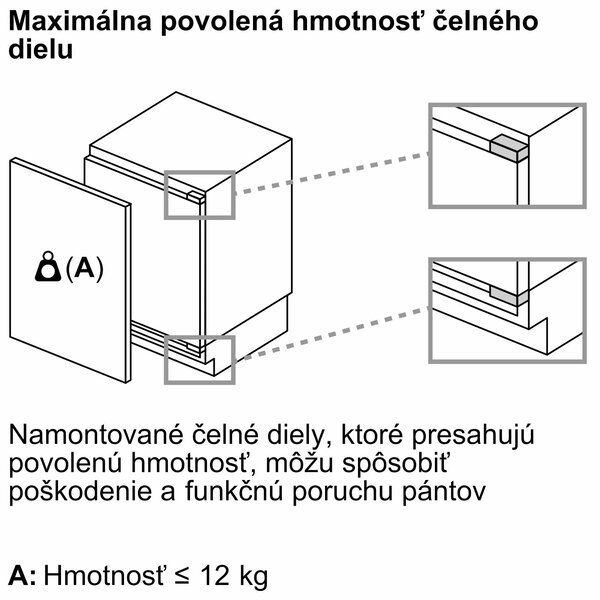 Bosch KUL22VFD0 + kupóny na daľší nákup - Chladnička jednodverová zabudovateľná