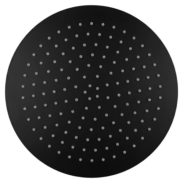 Kruhová hlavová sprcha REA JS-P014B 30 cm, čierna