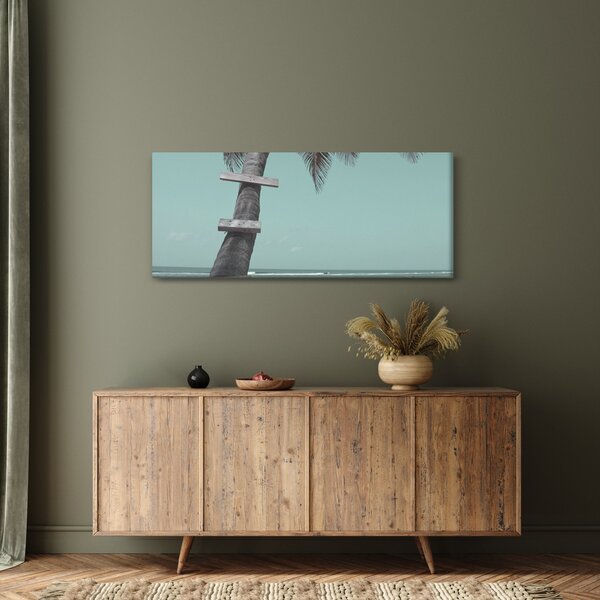 Obraz - Palma v Karibiku (120x50 cm)