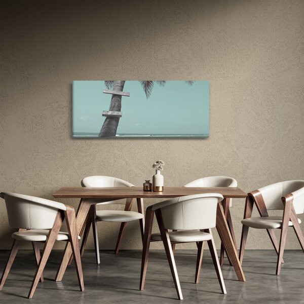 Obraz - Palma v Karibiku (120x50 cm)