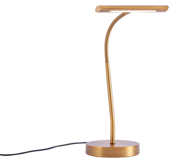 Stolná lampa v štýle Art Deco bronzová vrátane LED - Tableau