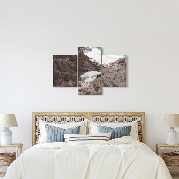 Obraz - Cesta k smaragdovému moru (90x60 cm)