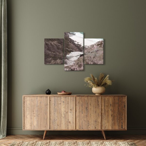 Obraz - Cesta k smaragdovému moru (90x60 cm)