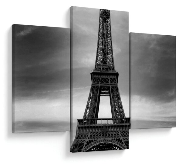 Obraz - Ružové auto v Paríži (90x60 cm)