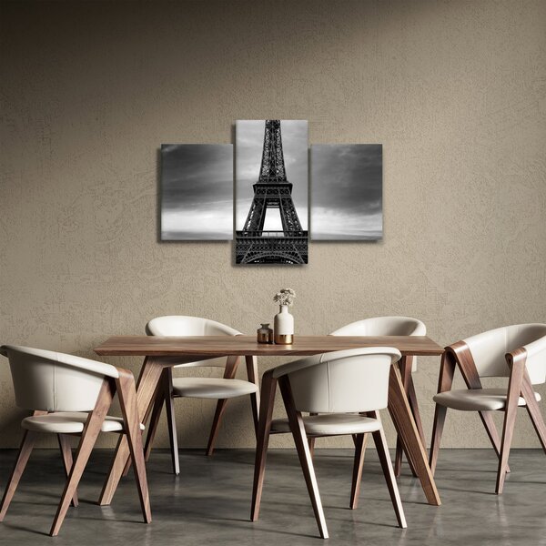 Obraz - Ružové auto v Paríži (90x60 cm)