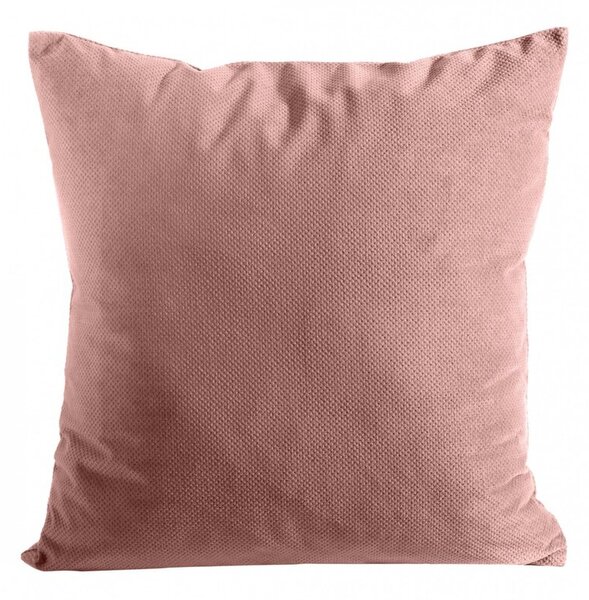 Dekorstudio Zamatová obliečka na vankúš MILO 45x45 cm - tmavoružová
