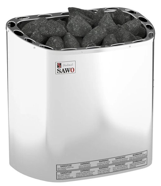 Sentiotec saunová pec elektrická Nordex SCA-60NS-Z-C Steel