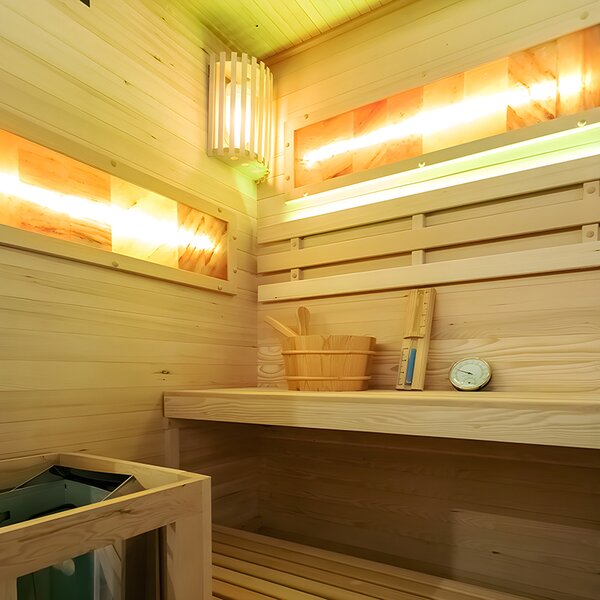BPS-koupelny Fínska sauna Lark 1 120x120, 2 osoby