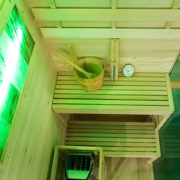 BPS-koupelny Fínska sauna Lark 1 120x120, 2 osoby