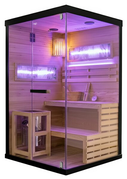 BPS-koupelny Fínska sauna Lark 1 120x120, 2 osoby