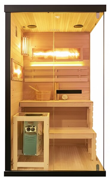 BPS-koupelny Fínska sauna Lark 1 120x120, 2 osoby