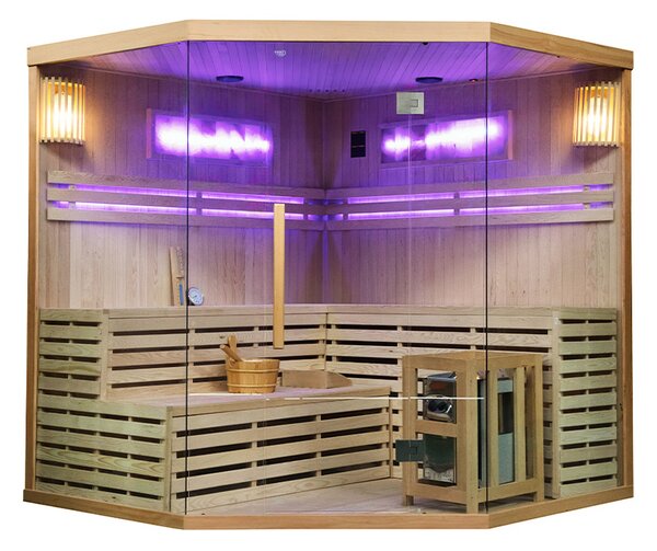 BPS-koupelny Fínska sauna Kemi 6 200x200, 5-6 osôb