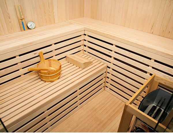 BPS-koupelny Fínska sauna Kemi 6 200x200, 5-6 osôb