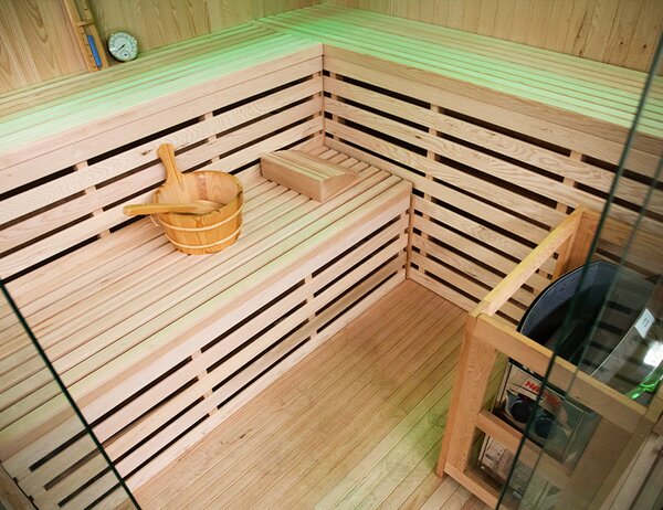 BPS-koupelny Fínska sauna Kemi 6 200x200, 5-6 osôb