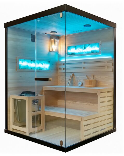 BPS-koupelny Fínska sauna Lark 3 140x150, 3-4 osoby