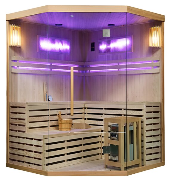 BPS-koupelny Fínska sauna Kemi 6 200x200, 5-6 osôb