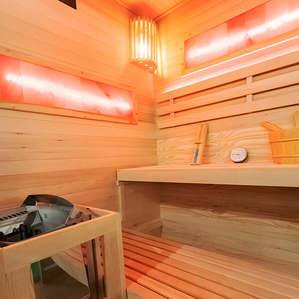 BPS-koupelny Fínska sauna Lark 3 140x150, 3-4 osoby