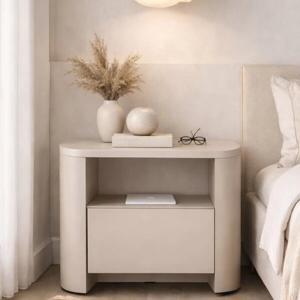 Nočný stolík Sorrenti 58 cm - kašmírová