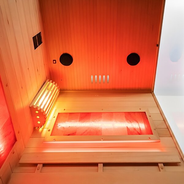 BPS-koupelny Fínska sauna Lark 1-WD 120x120, 2 osoby