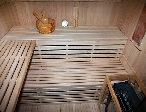 BPS-koupelny Fínska sauna Kemi 5 180x160, 4-5 osôb
