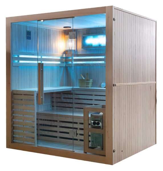 BPS-koupelny Fínska sauna Kemi 5 180x160, 4-5 osôb