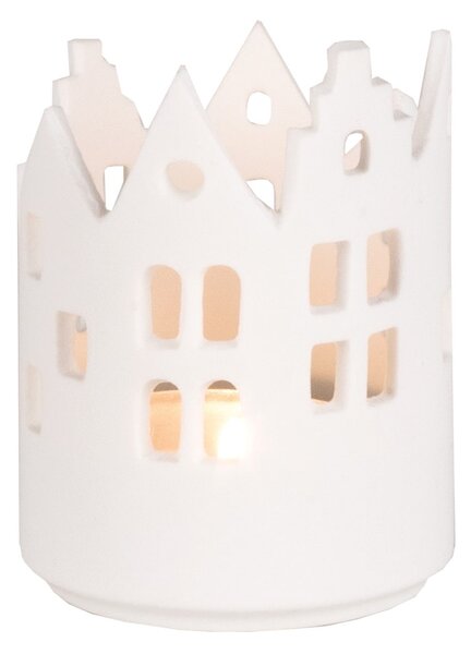 Porcelánový svietnik City Light 7,5 cm