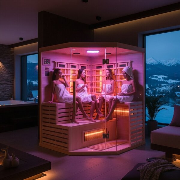 BPS-koupelny Infrasauna Alta 4 150x150, 4-5 osôb
