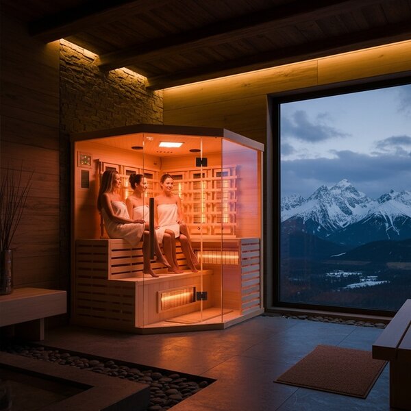 BPS-koupelny Infrasauna Alta 4 150x150, 4-5 osôb