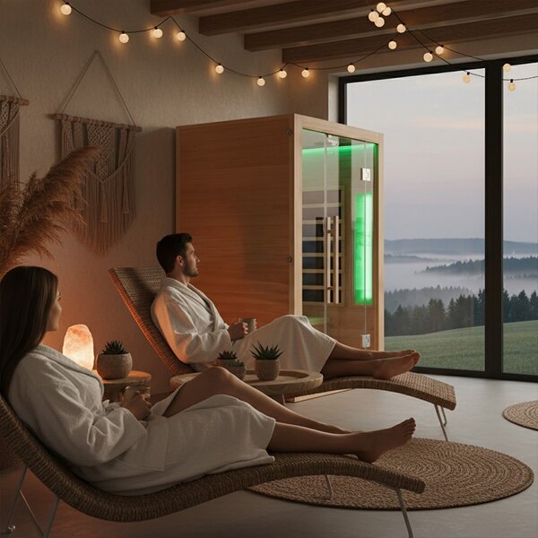 BPS-koupelny Infrasauna Alta 2 120x105, 2-3 osoby