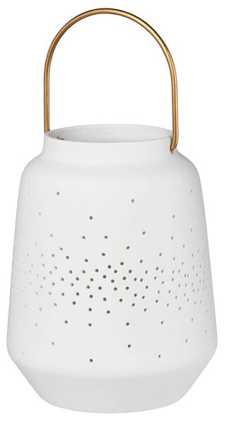Porcelánový lampáš Holes 14 cm