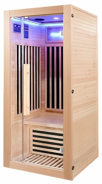 BPS-koupelny Infrasauna Alta 1-CRB 90x90, 1-2 osoby