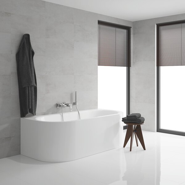 GROHE Eurocube - Páková vaňová batéria, chróm 23140000