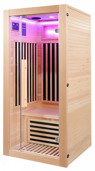 BPS-koupelny Infrasauna Alta 1-CRB 90x90, 1-2 osoby