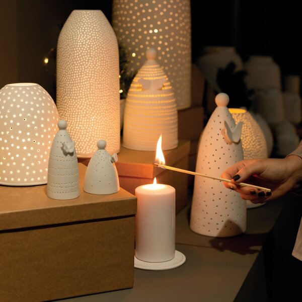 Mini LED lampáš Angel of Light 11,7 cm